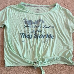 Disney Mint Green Princess Jasmine Top